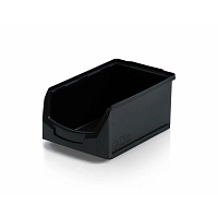 Ukládací ESD box 35 cm × 21,3 cm × 15 cm, černá